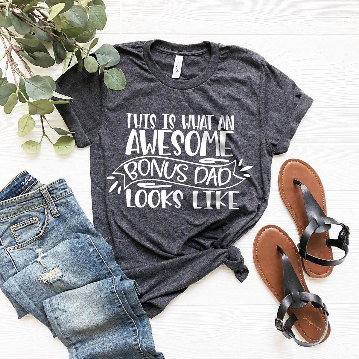 funny step dad shirts