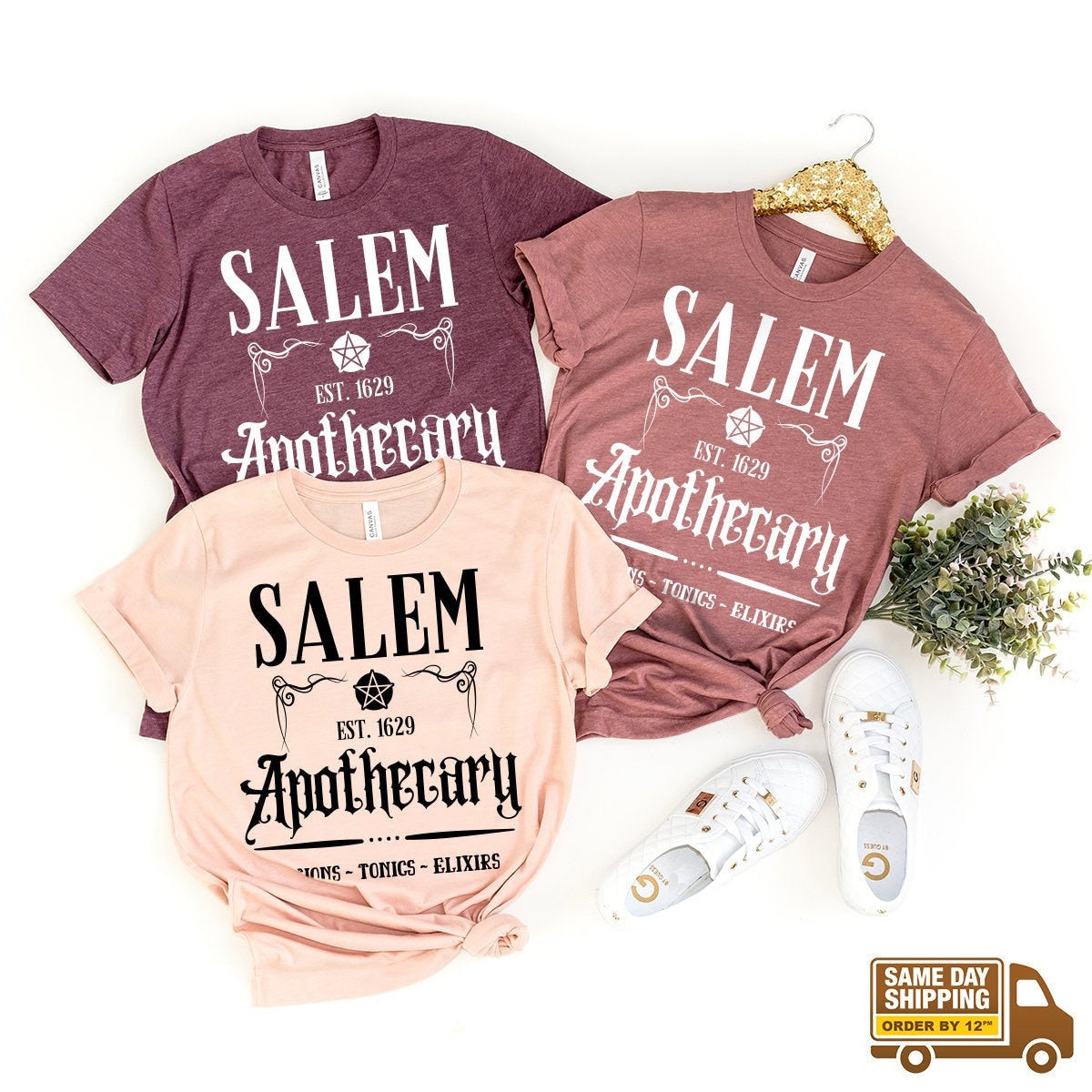Buy Salem Witchcraft Hocus Pocus Sister Sanderson Halloween shirt For Free  Shipping CUSTOM XMAS PRODUCT COMPANY