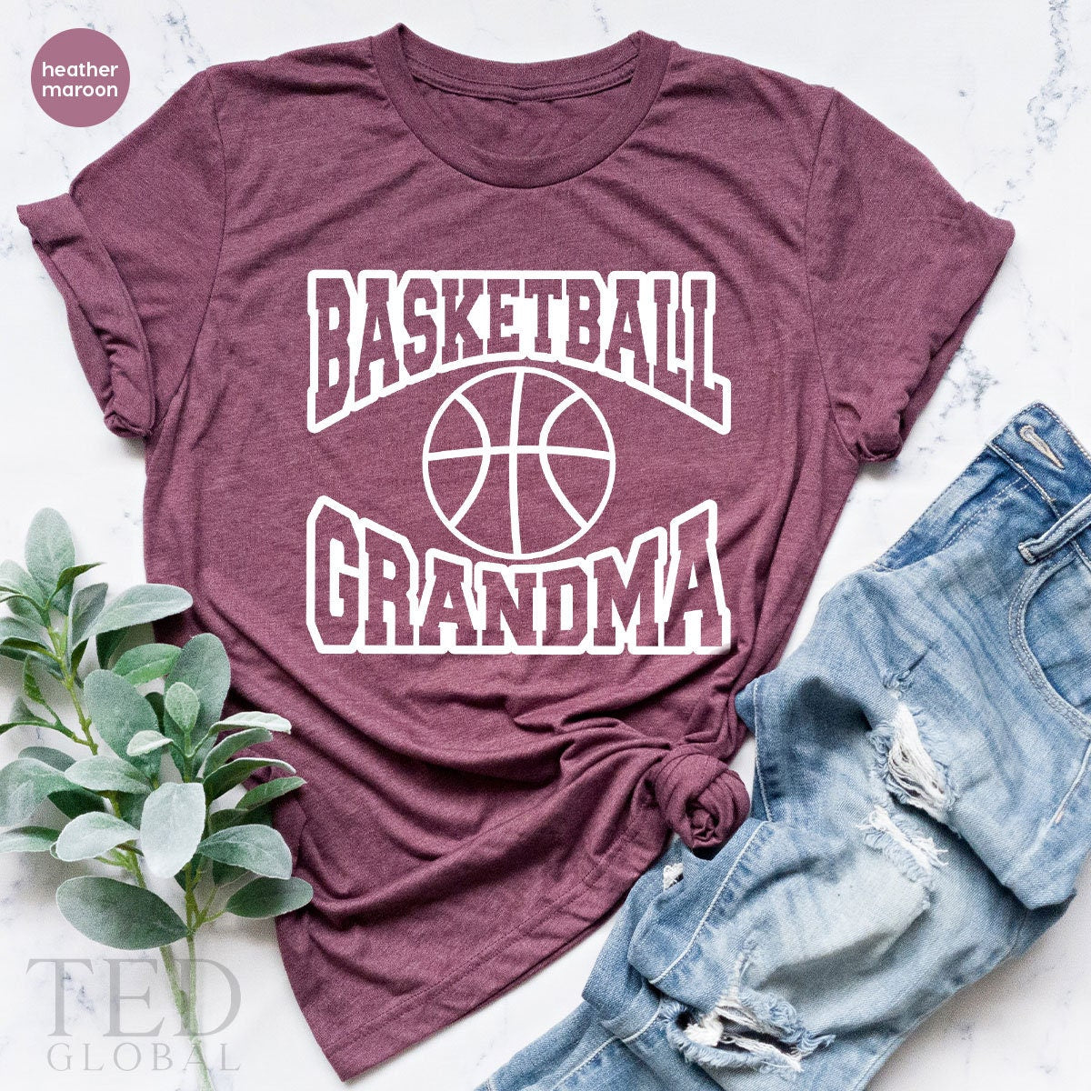 Baseball Granny Cute Funny Player Fan Gift T-Shirt