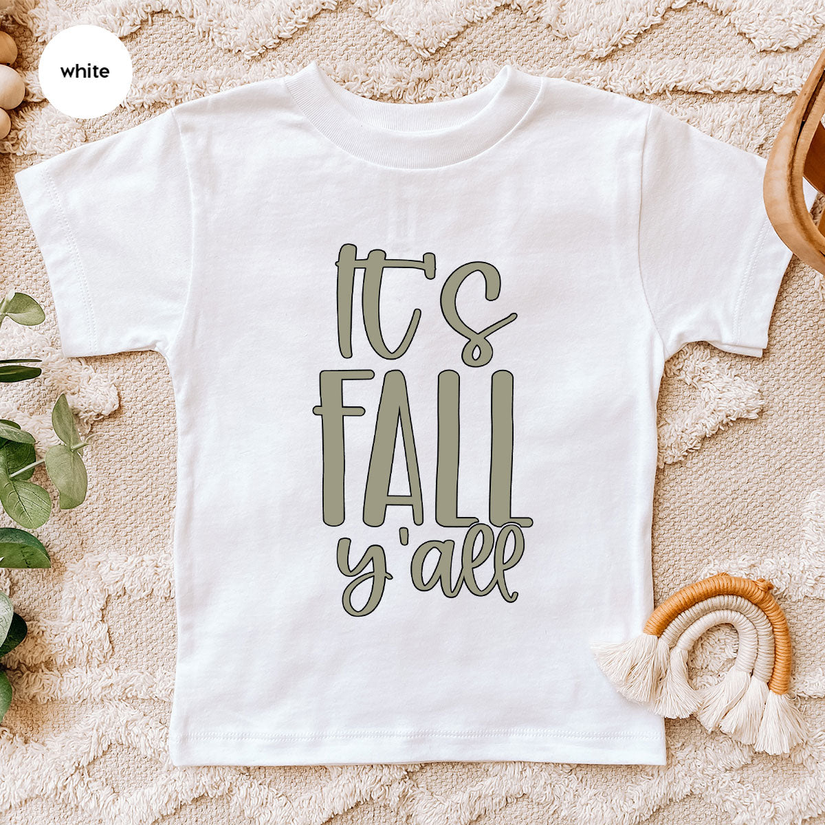 Fall Crewneck Sweatshirt, Its Fall Yall T-Shirt, Fall Gifts, Gifts for Her, Autumn Clothing, Thanksgiving Graphic Tees, Toddler T Shirt