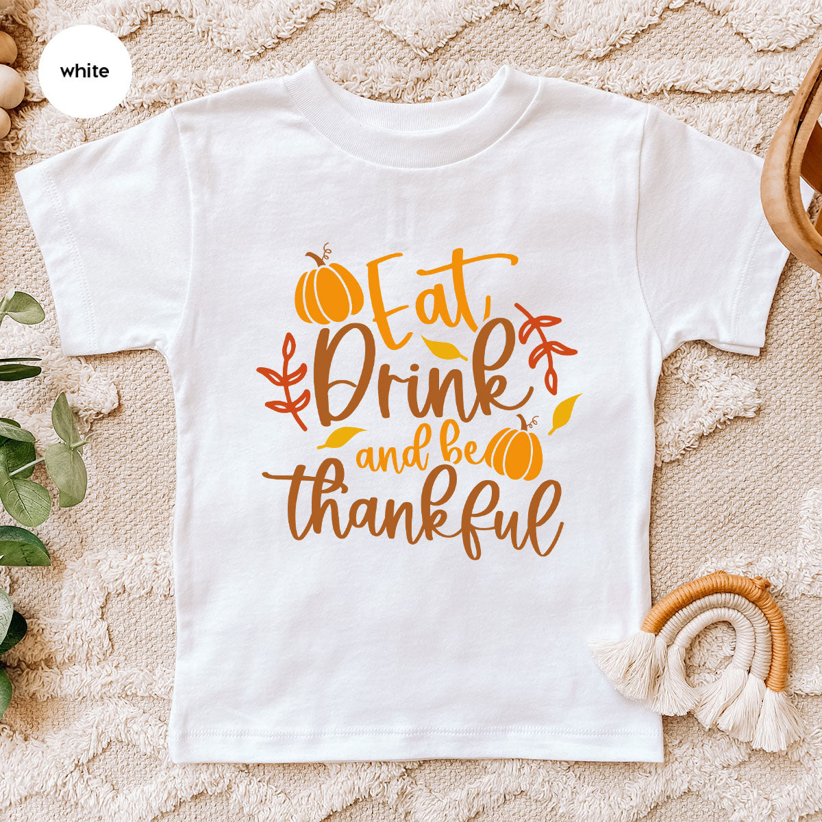 Cute Pumpkin T-Shirt, Fall Graphic Tees, Thankful Gifts, Thanksgiving Outfits, Autumn Crewneck Sweatshirt, Fall Leaves Vneck Shirt