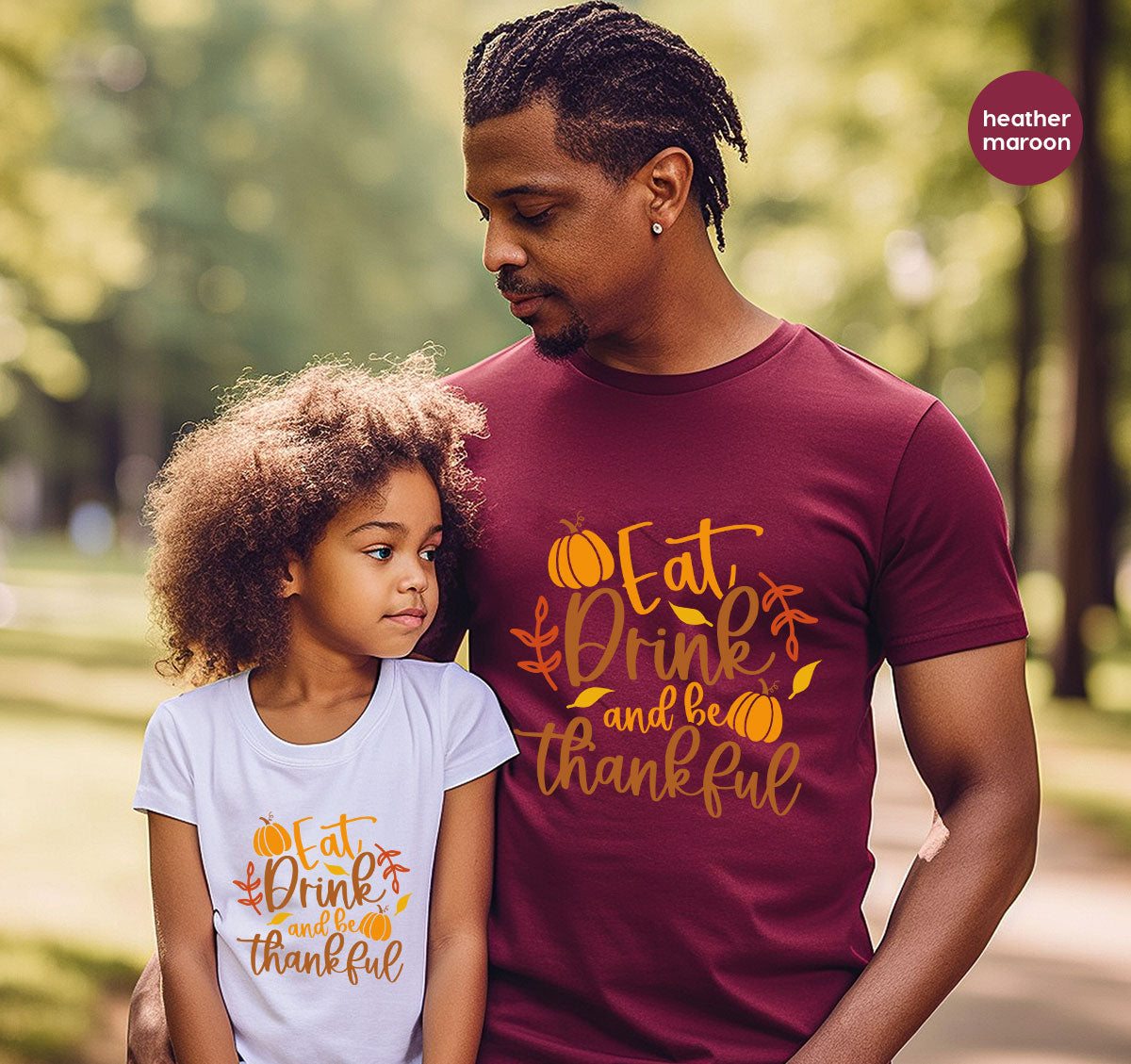 Cute Pumpkin T-Shirt, Fall Graphic Tees, Thankful Gifts, Thanksgiving Outfits, Autumn Crewneck Sweatshirt, Fall Leaves Vneck Shirt