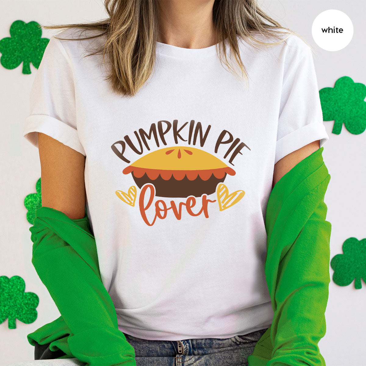 Kids Thanksgiving Shirts, Pumpkin Pie Graphic Tees, Gift for Her, Fall Crewneck Sweatshirt, Cute Toddler Clothes, Autumn Vneck T-Shirt