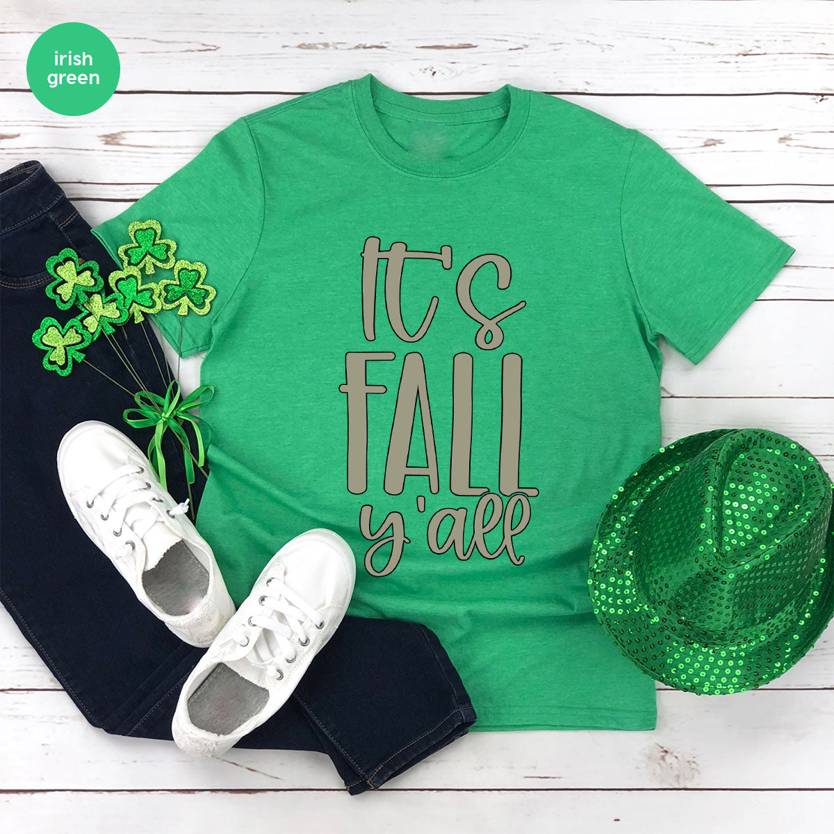 Fall Crewneck Sweatshirt, Its Fall Yall T-Shirt, Fall Gifts, Gifts for Her, Autumn Clothing, Thanksgiving Graphic Tees, Toddler T Shirt