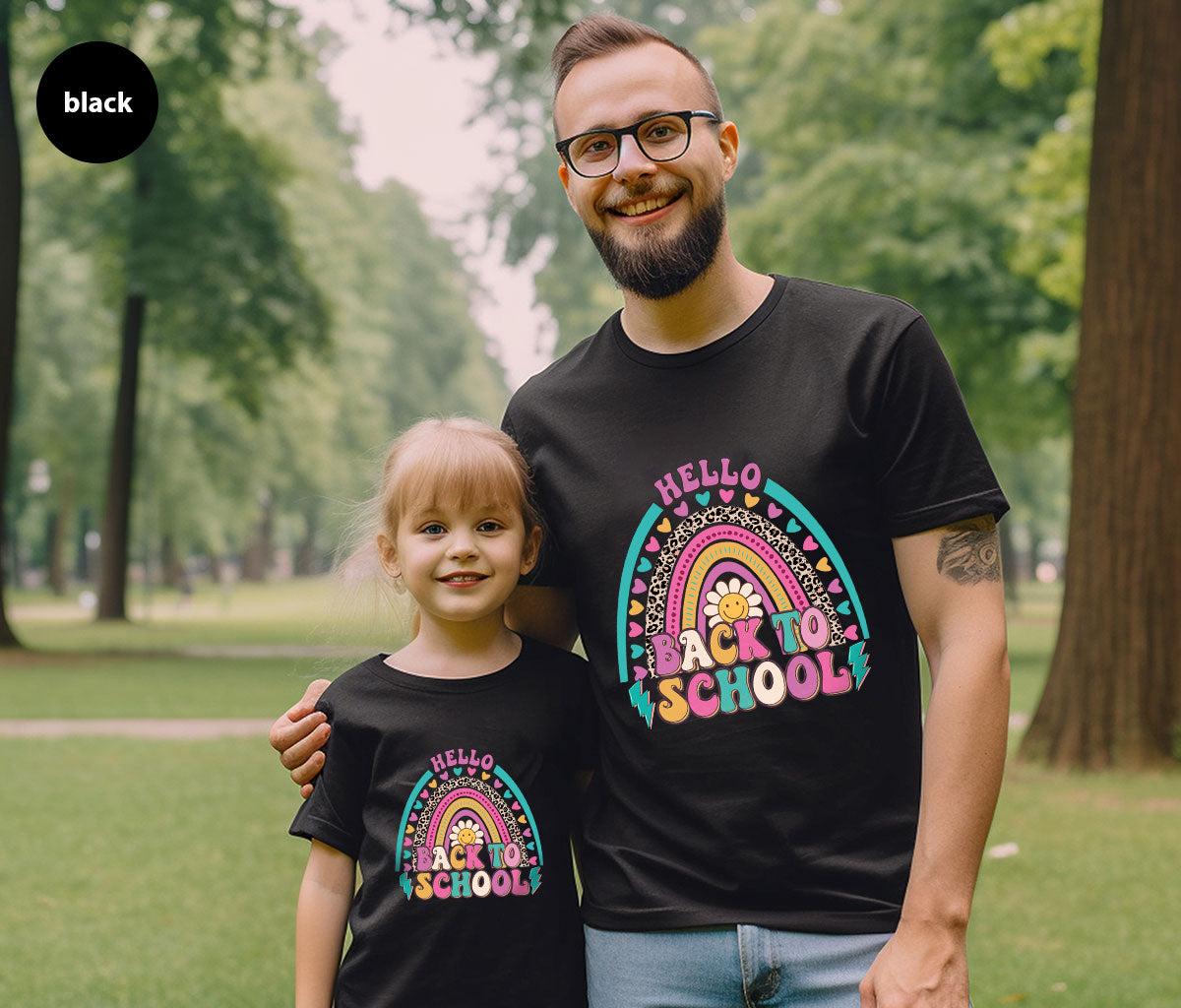 Inspirational Teacher Shirt, First Day Of School Clothing, Welcome Back To School Tshirt,n ainbow Graphic Tee