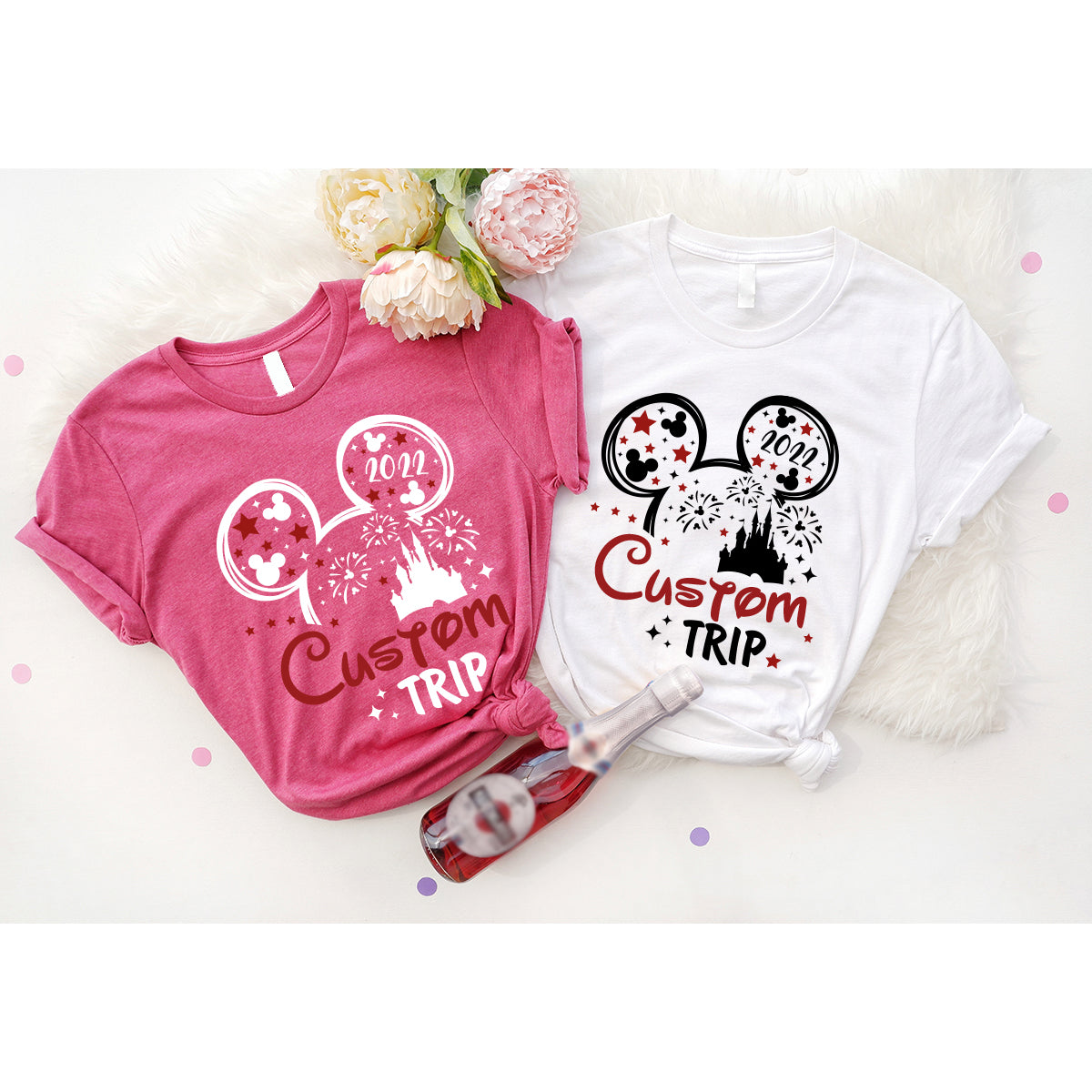 Custom Disney Vacation Shirt, Kids Disney Shirts, Disney Graphic Tees, Disney Ear Shirt, Disney Mickey Silhouette Tee, Disney Family Shirts