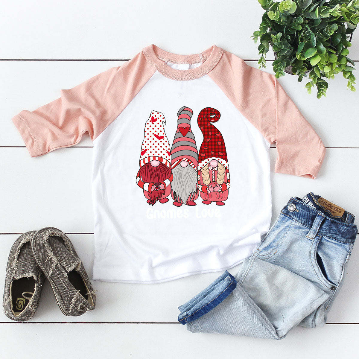 Gnomes Love Shirt, Love 4ever Shirt, Best Love T-Shirt, Valentine's Day Shirt 2023