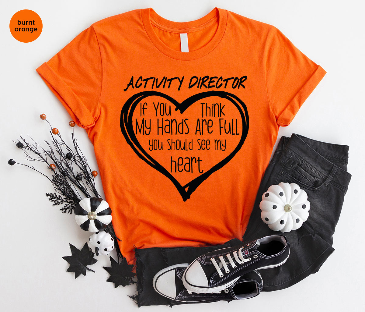 Activity Director Shirt, Love Shirt, Heart Shirt, Gift For Couples