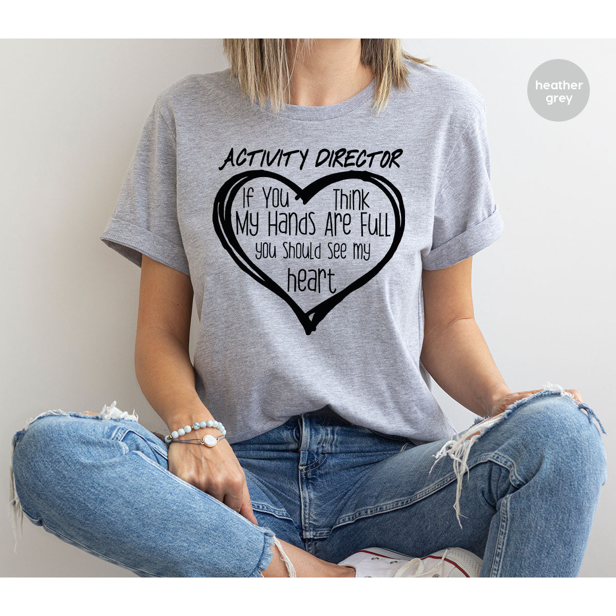 Activity Director Shirt, Love Shirt, Heart Shirt, Gift For Couples