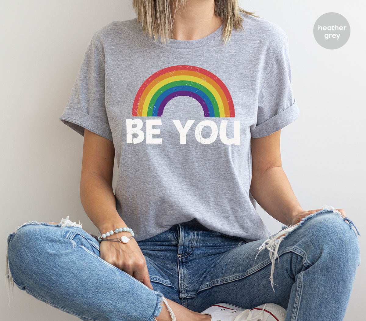 Rainbow T-Shirt, Be You Shirt, LGBT Pride Shirt, LGBT T-Shirt