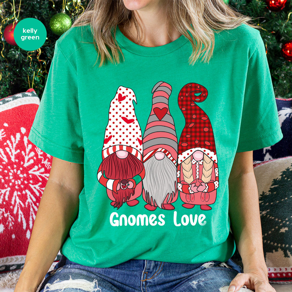 Gnomes Love Shirt, Love 4ever Shirt, Best Love T-Shirt, Valentine's Day Shirt 2023