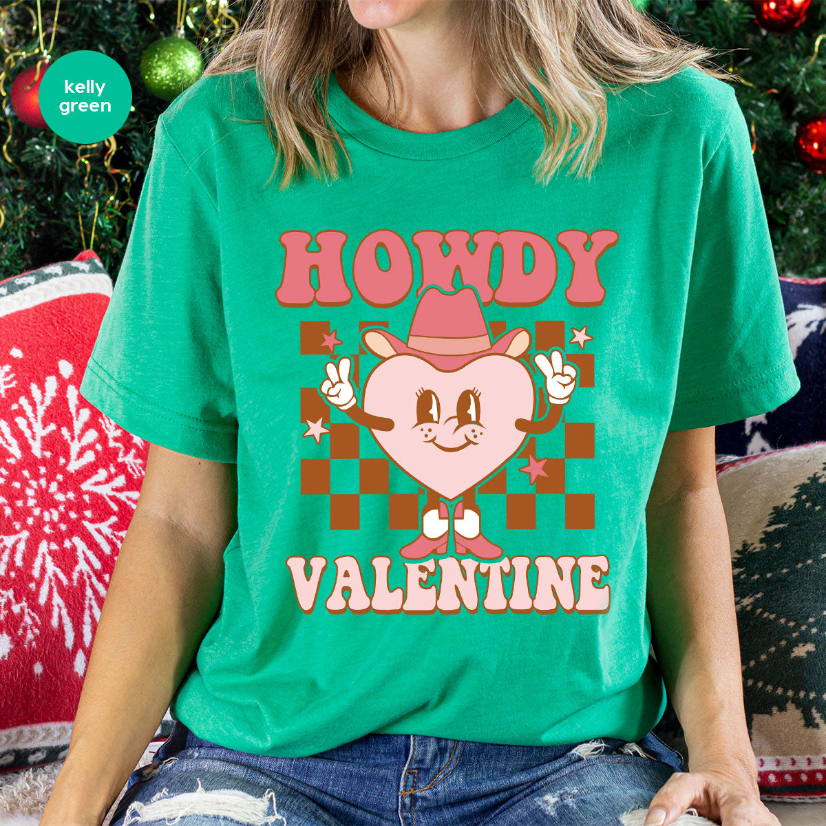 Howdy Valentine Shirt, 2023 Valentine's Day Shirt, Cute Feb 14 Tee