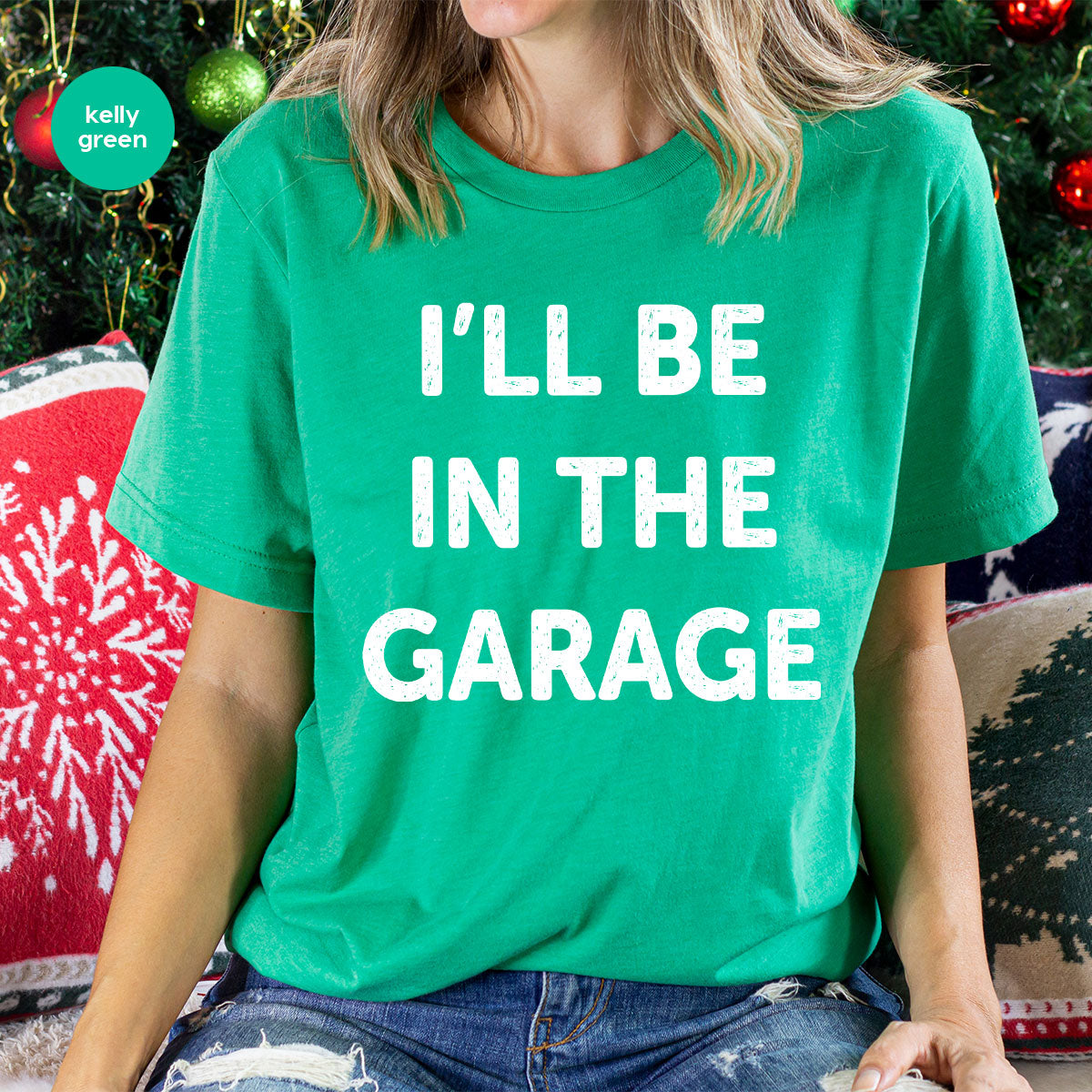 I'll Be In The Garage Shirt, Funny Garage T-Shirt, Funny Shirt For Men, Mechanic Tee