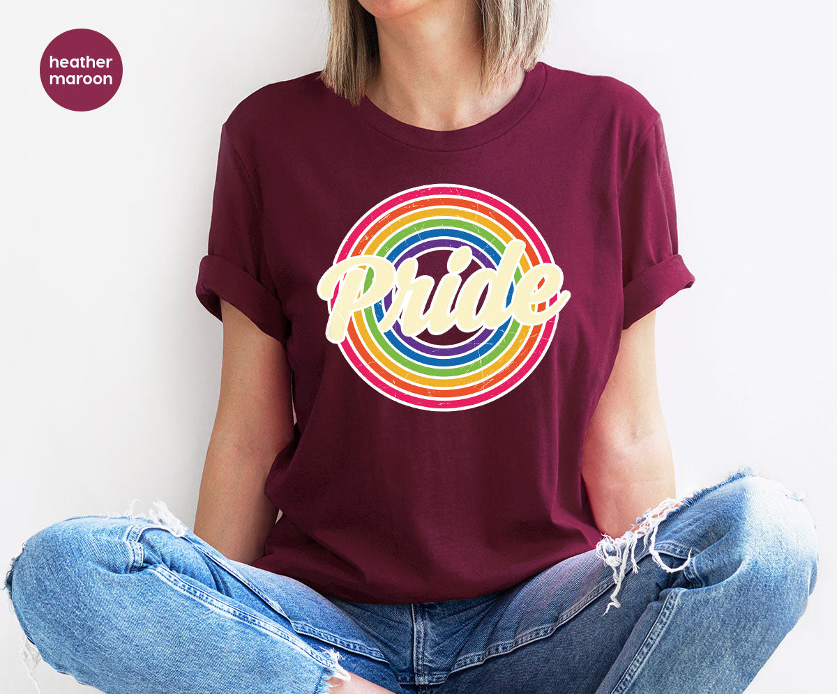 Pride Shirt, LGBT T-Shirt, Pride Tee, Rainbow Graphic Shirt