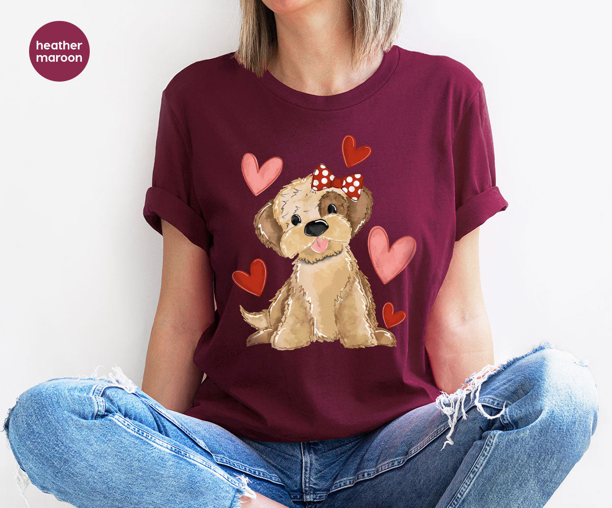 Sweet Dog Shirt, Valentine's Day Dog Lover Shirt, Pet T-Shirt, Pet Lover Tee