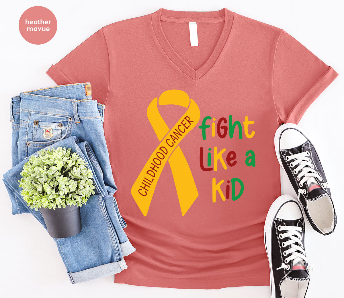 Fighting Like A Kid Shirt, Cancer Fight Shirt, Childhood Canver Fighter t-Shirt, Gift For Cancer Kids