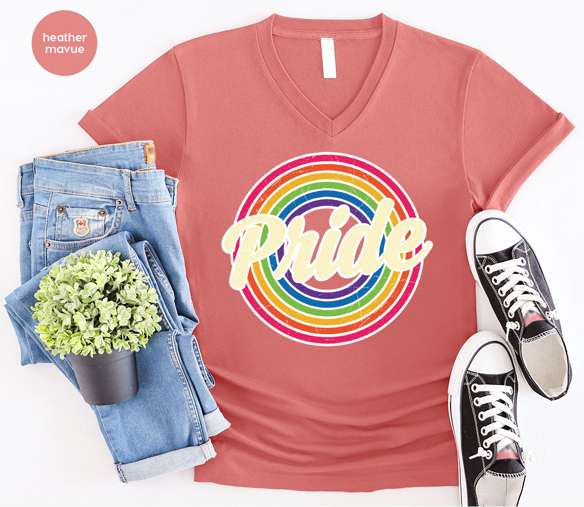 Pride Shirt, LGBT T-Shirt, Pride Tee, Rainbow Graphic Shirt