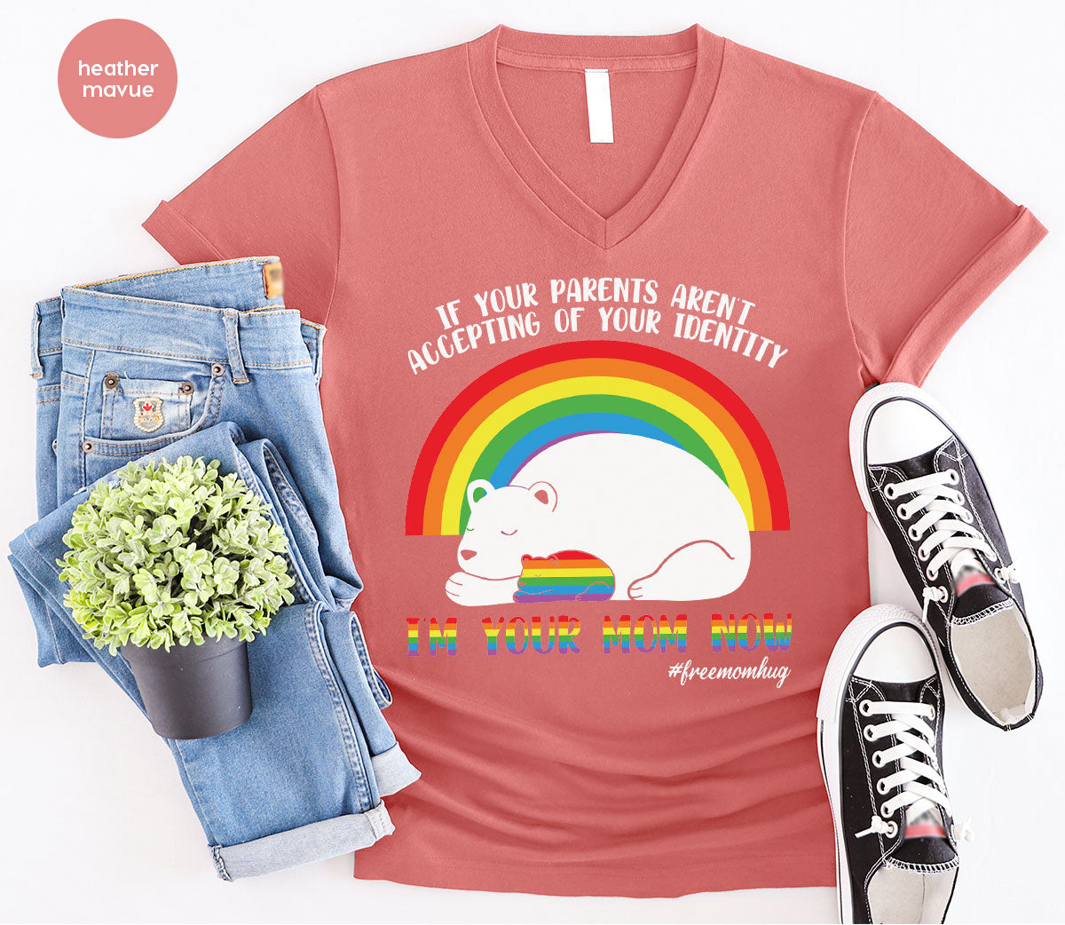 I'm Your Mom Now T-Shirt, Cute LGBT T-Shirt, LGBT Glory Tee