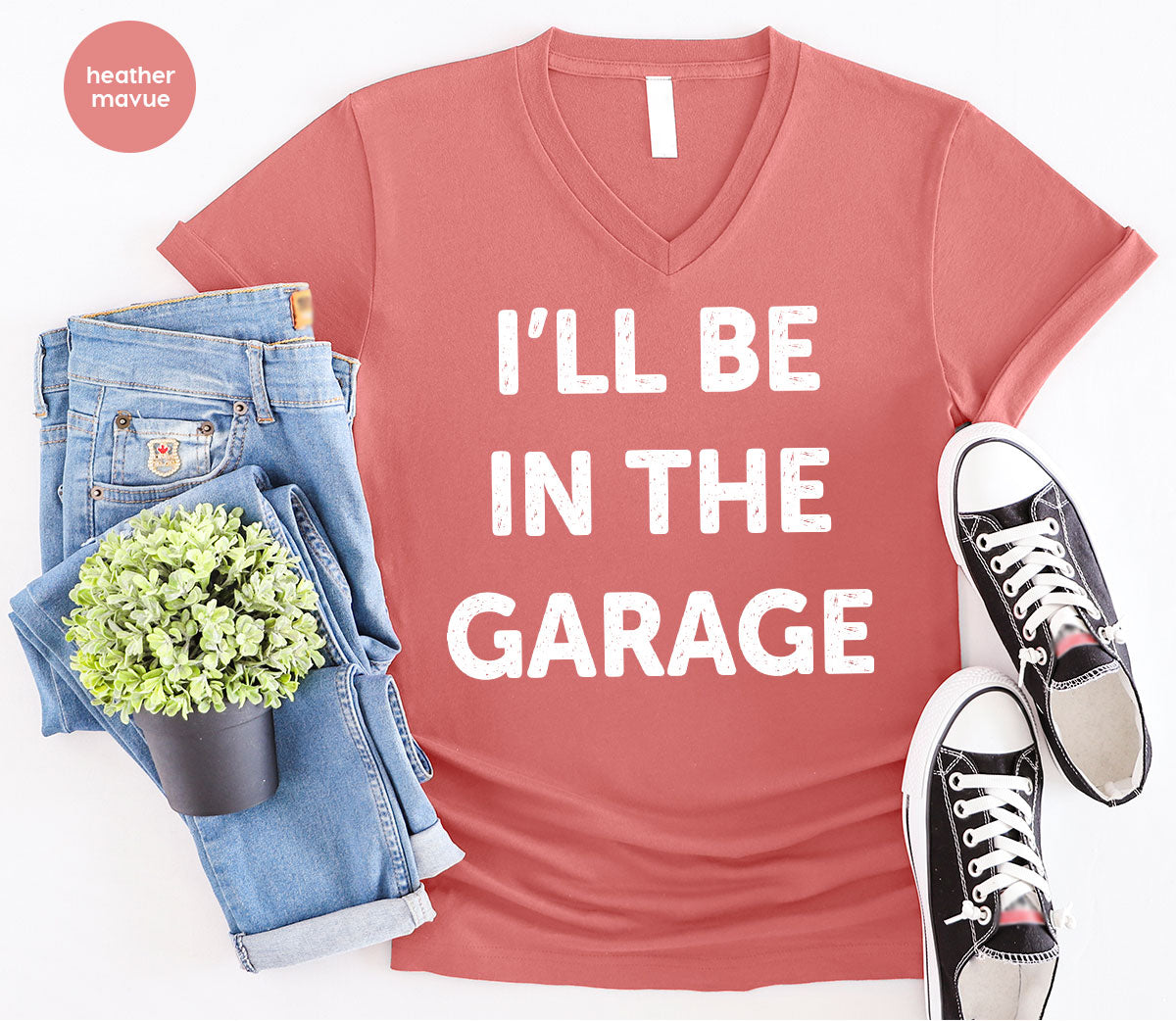 I'll Be In The Garage Shirt, Funny Garage T-Shirt, Funny Shirt For Men, Mechanic Tee