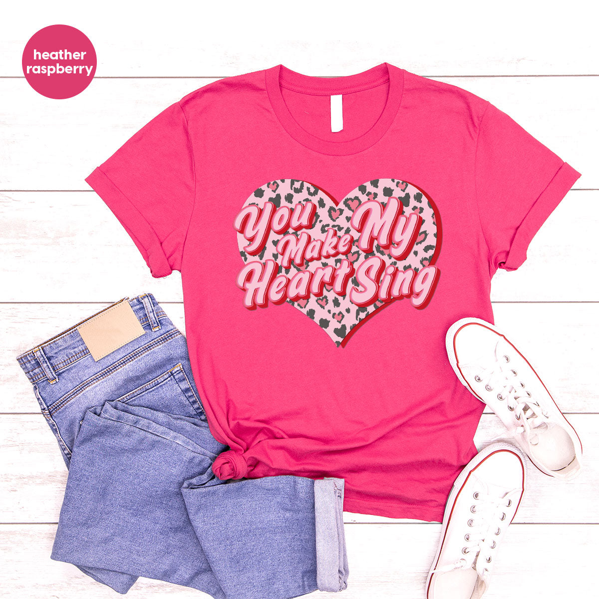 You Make My Heart Sing Shirt, Valentine's Day Romantic Gift