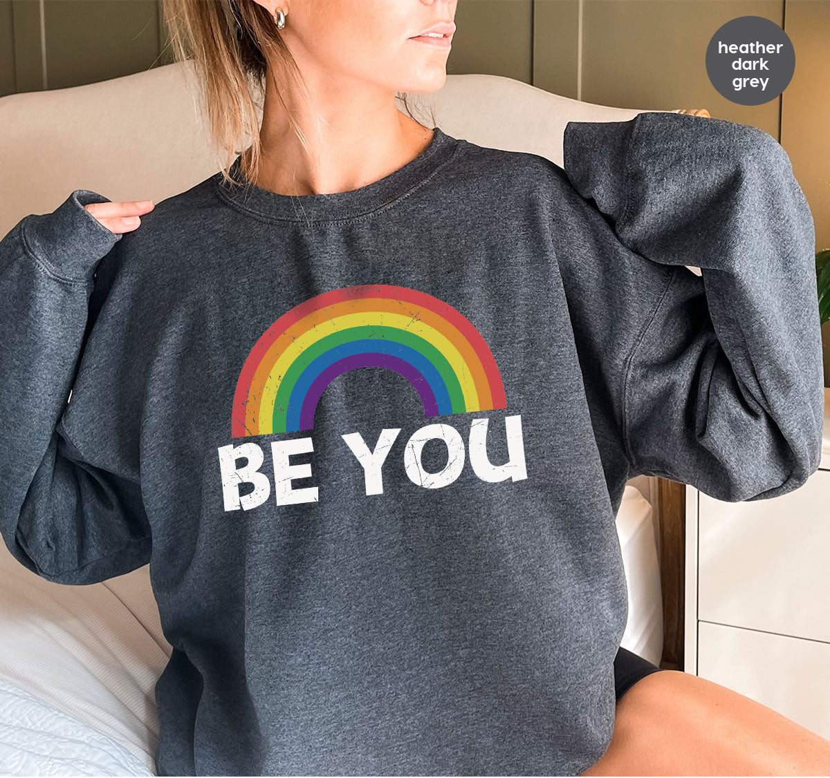 Rainbow T-Shirt, Be You Shirt, LGBT Pride Shirt, LGBT T-Shirt