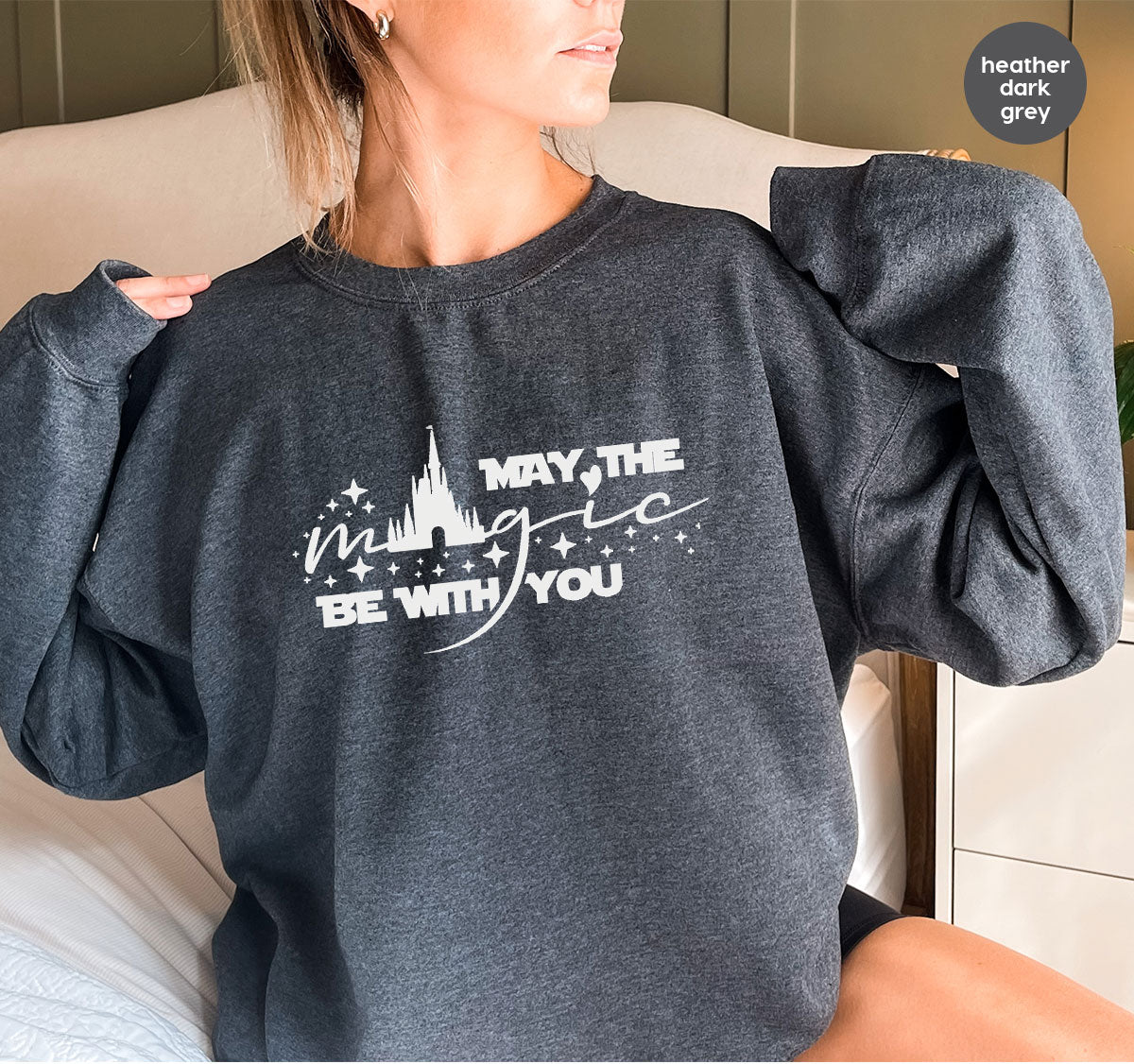 Disney Family Shirt, Disney Gift for Kids, Disney Castle Sweatshirt, Disney Birthday Gift for Her, Disney Shirt for Women