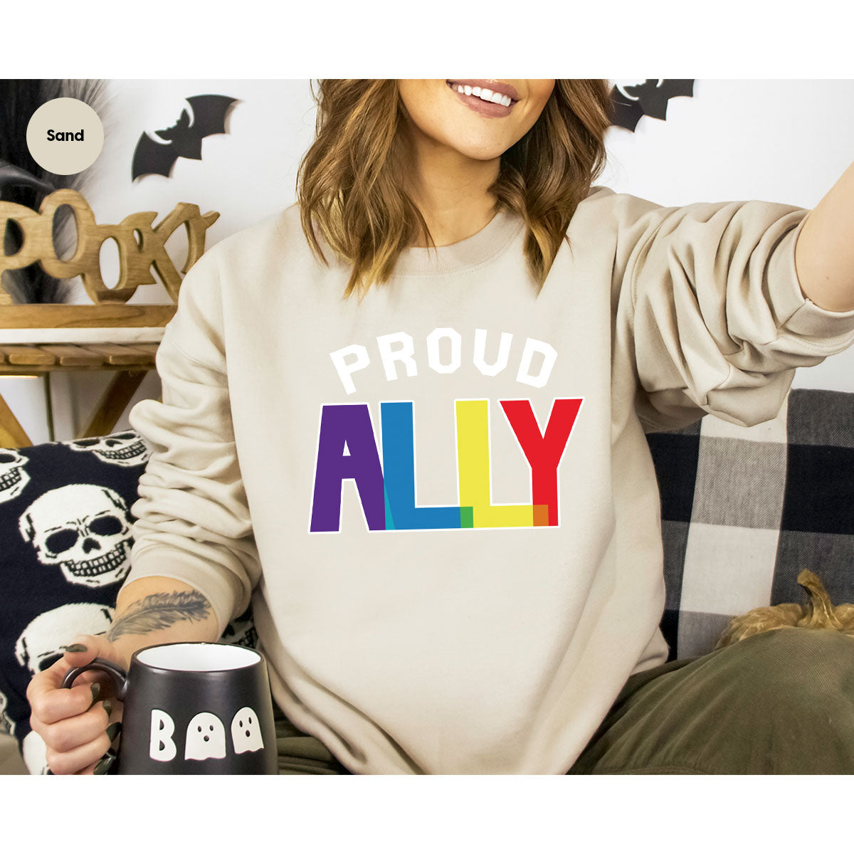 Proud Ally Shirt, LGBT Ally T-Shirt, LGBT Proud Tee