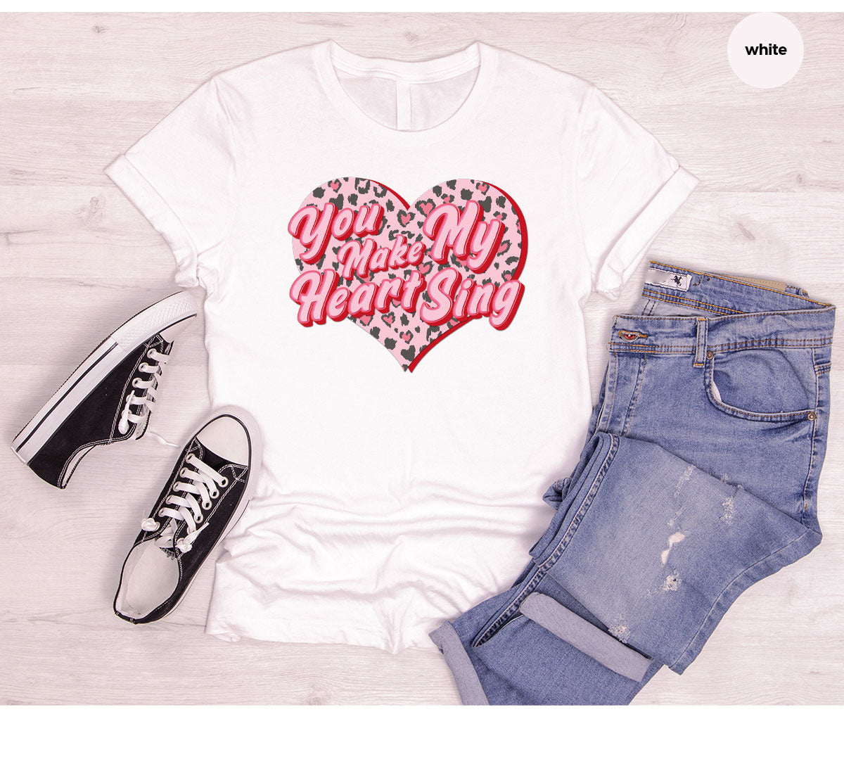 You Make My Heart Sing Shirt, Valentine's Day Romantic Gift