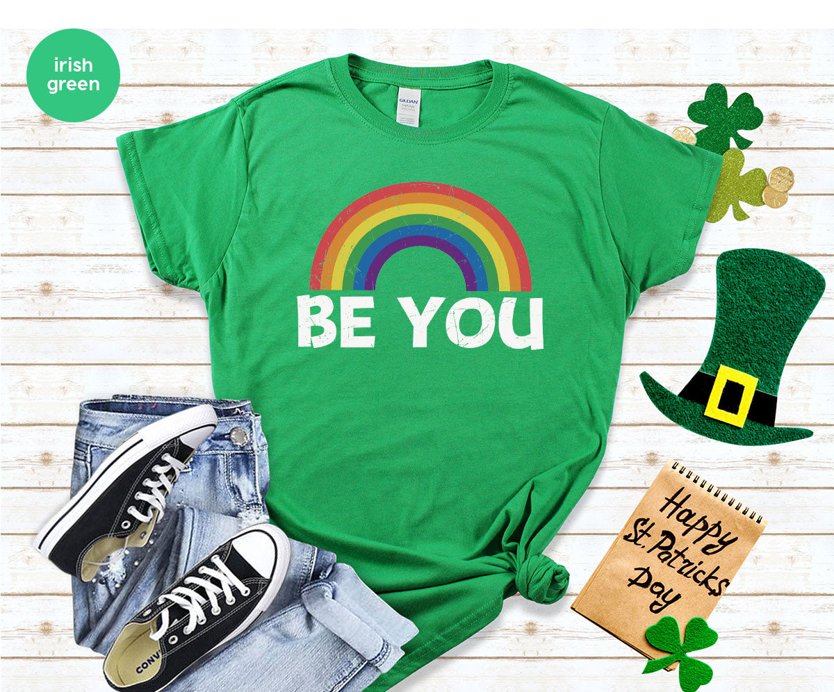 Rainbow T-Shirt, Be You Shirt, LGBT Pride Shirt, LGBT T-Shirt