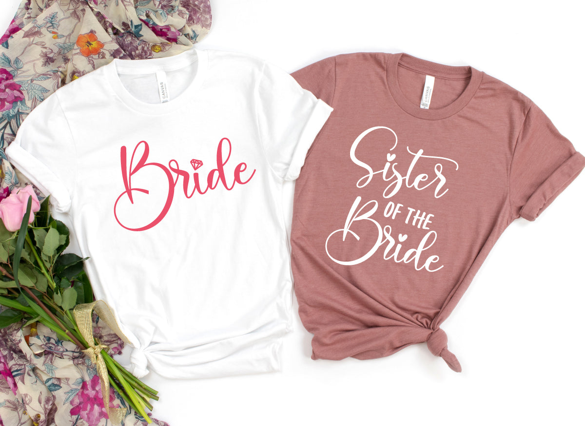 Team Bride Shirt, Bridal Gift Tee, Bridemaid T-Shirt