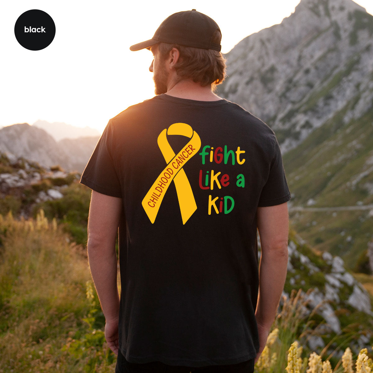 Fighting Like A Kid Shirt, Cancer Fight Shirt, Childhood Canver Fighter t-Shirt, Gift For Cancer Kids