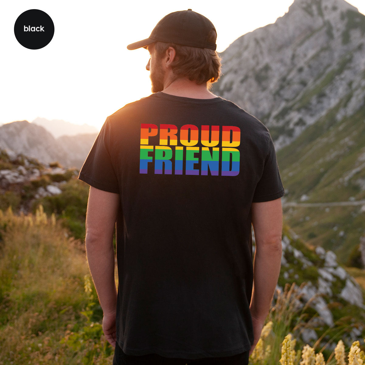 LGBT Friendship Shirt, Proud Friend T-Shirt, LGBT Gift Tee