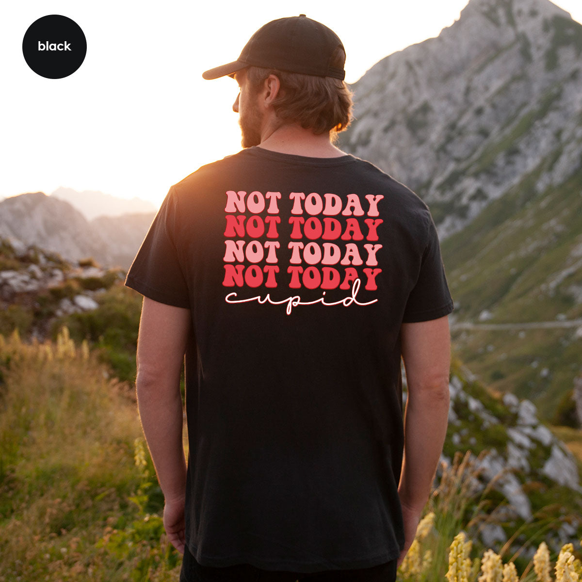 Not Today Shirt, Cupid T-Shirt, Cute Tee