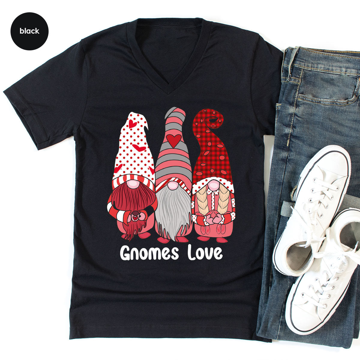 Gnomes Love Shirt, Love 4ever Shirt, Best Love T-Shirt, Valentine's Day Shirt 2023