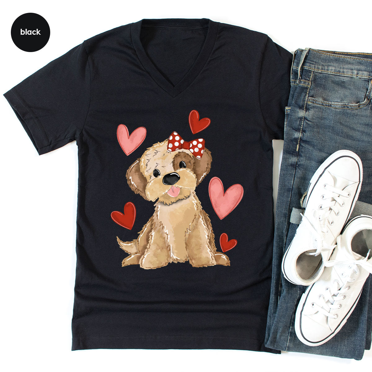 Sweet Dog Shirt, Valentine's Day Dog Lover Shirt, Pet T-Shirt, Pet Lover Tee