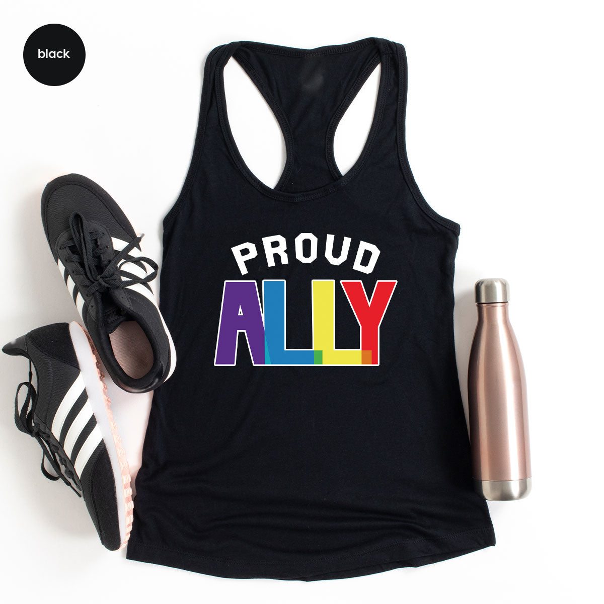 Proud Ally Shirt, LGBT Ally T-Shirt, LGBT Proud Tee