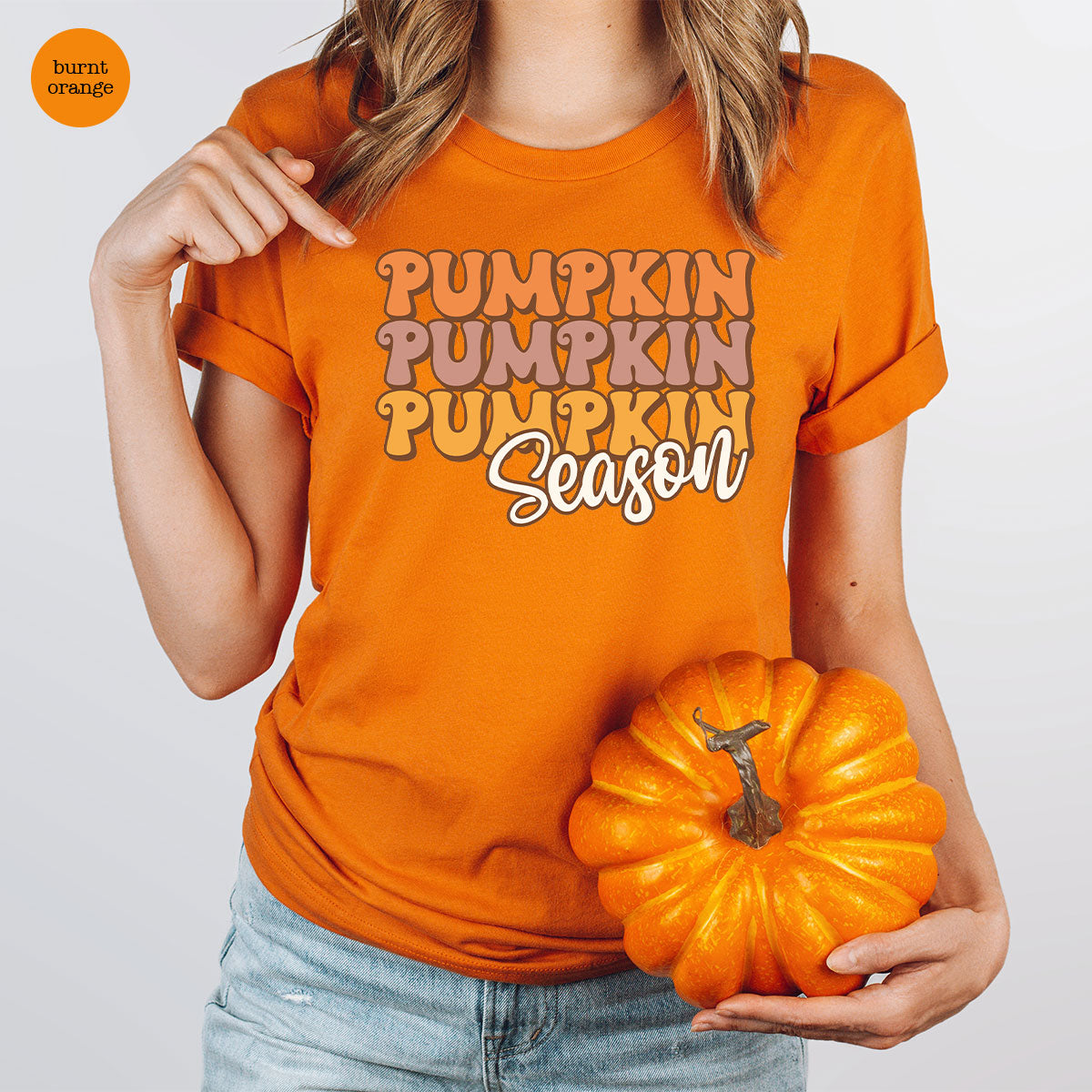 Fall Shirt, Fall Pumpkin Season Shirt, Thanksgiving 2022 T-Shirt, Cute Fall Graphic Tee