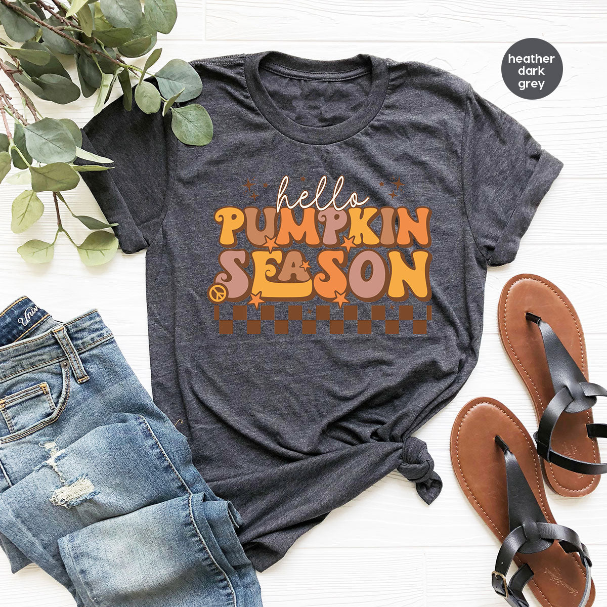 Pumpkin Season Shirt, Thanksgiving 2022 Shirt, Thanksgiving Pumpkin Design Tee