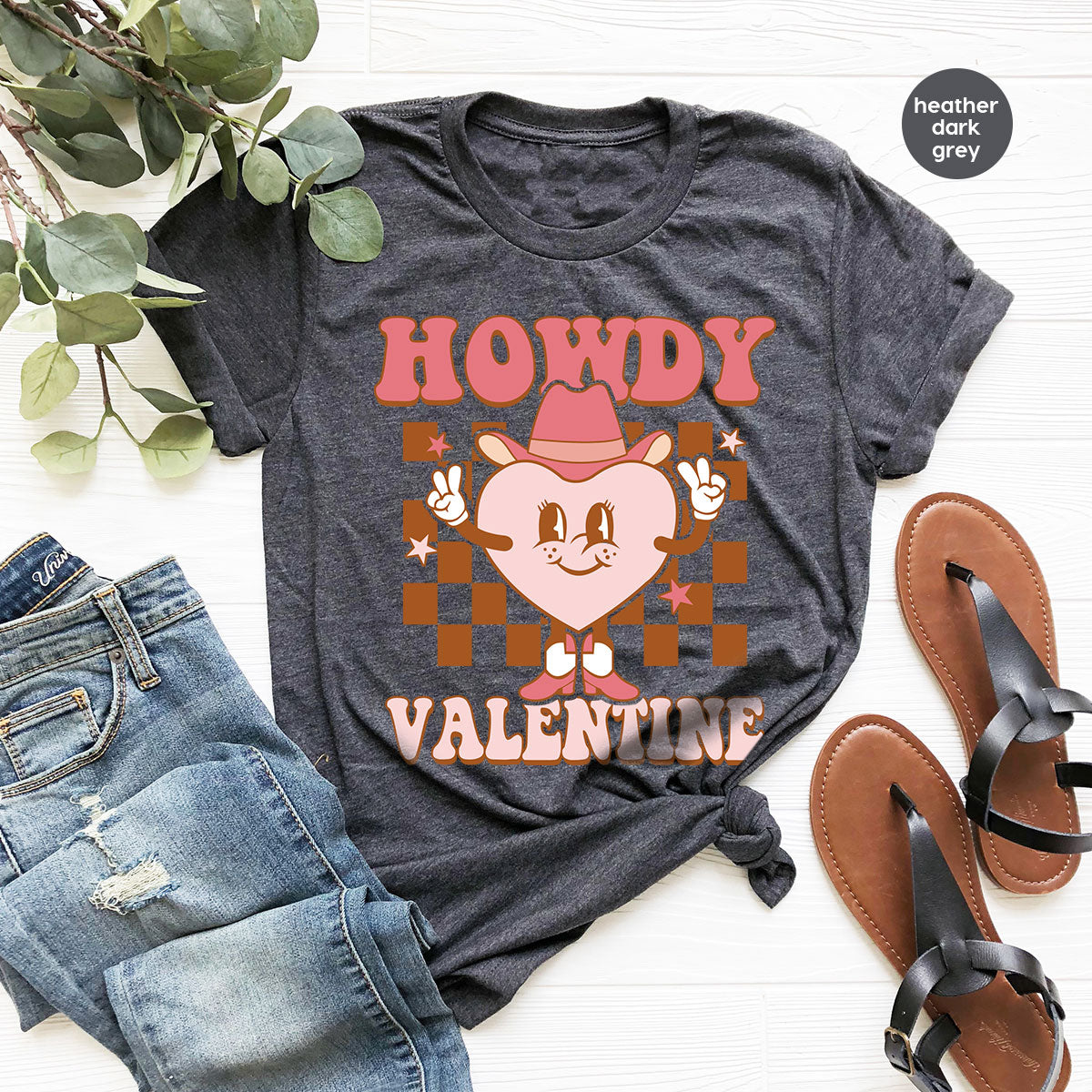 Howdy Valentine Shirt, 2023 Valentine's Day Shirt, Cute Feb 14 Tee