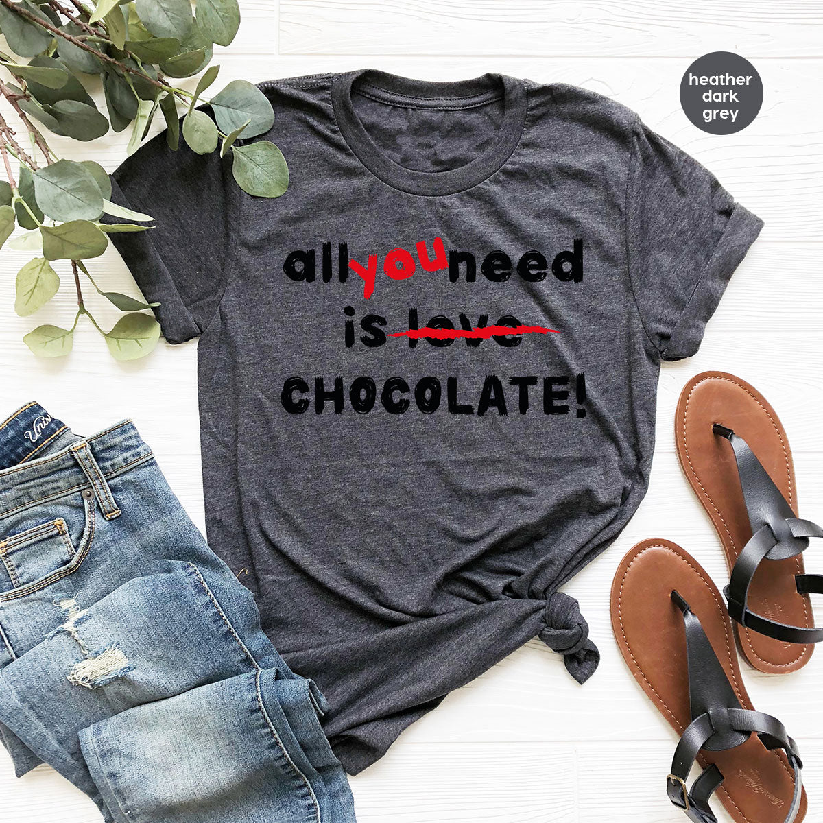 Anti Love Shirt, Chocolate T-Shirt, Anti Valentine's Day T-Shirt