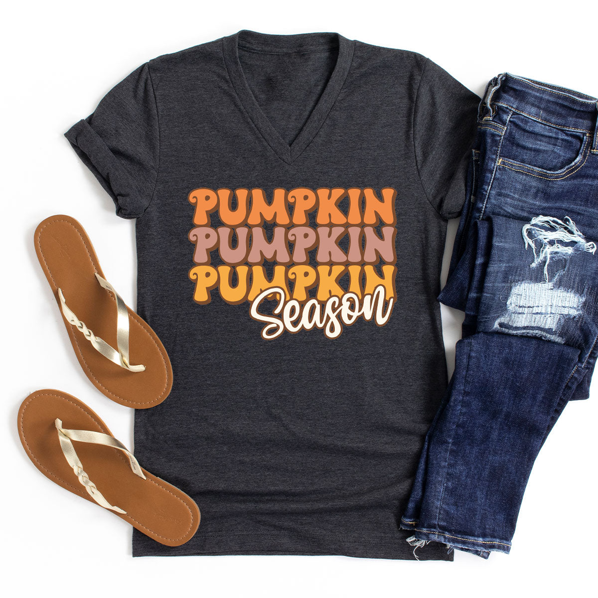 Fall Shirt, Fall Pumpkin Season Shirt, Thanksgiving 2022 T-Shirt, Cute Fall Graphic Tee