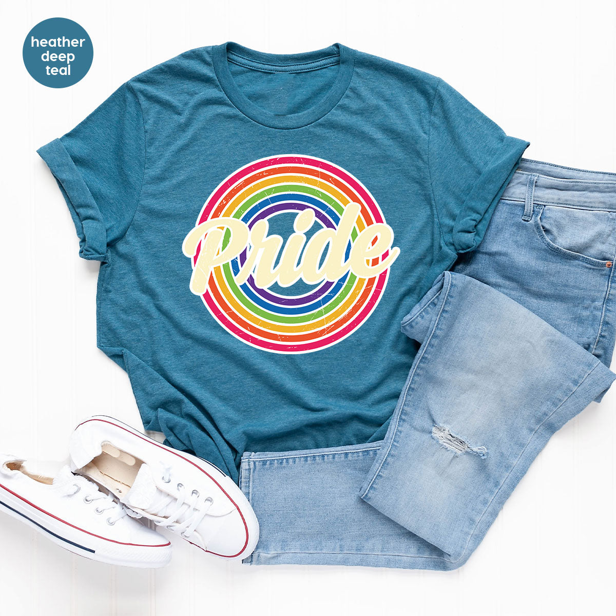 Pride Shirt, LGBT T-Shirt, Pride Tee, Rainbow Graphic Shirt