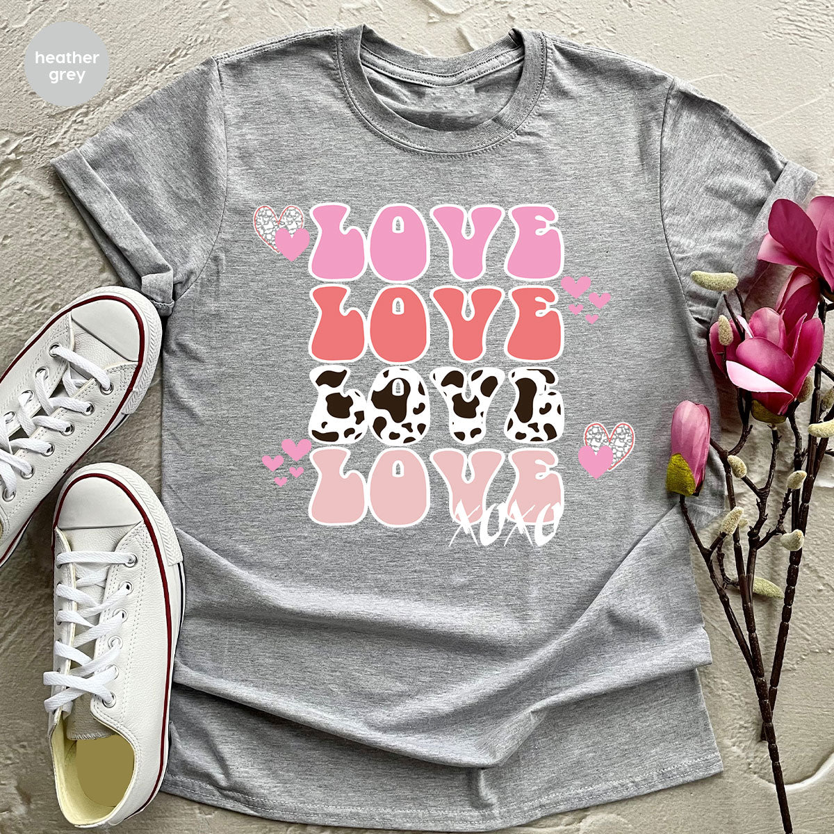 Love Shirt, Love Day T-Shirt, Valentine's Day Tee, 2023 Valentine's Day Gift