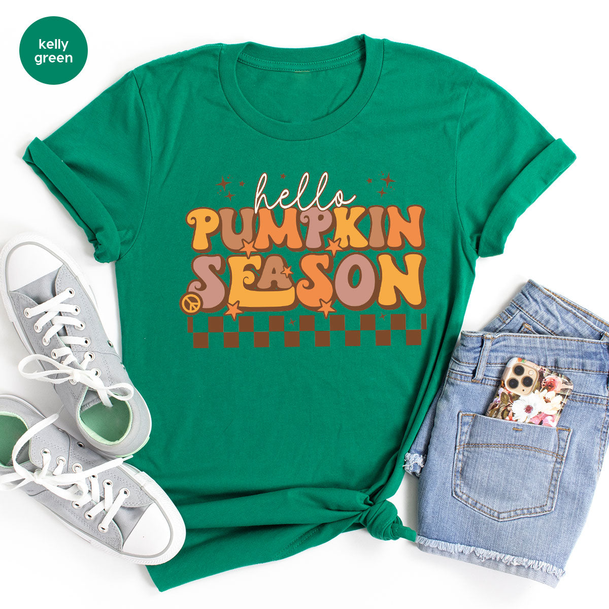 Pumpkin Season Shirt, Thanksgiving 2022 Shirt, Thanksgiving Pumpkin Design Tee