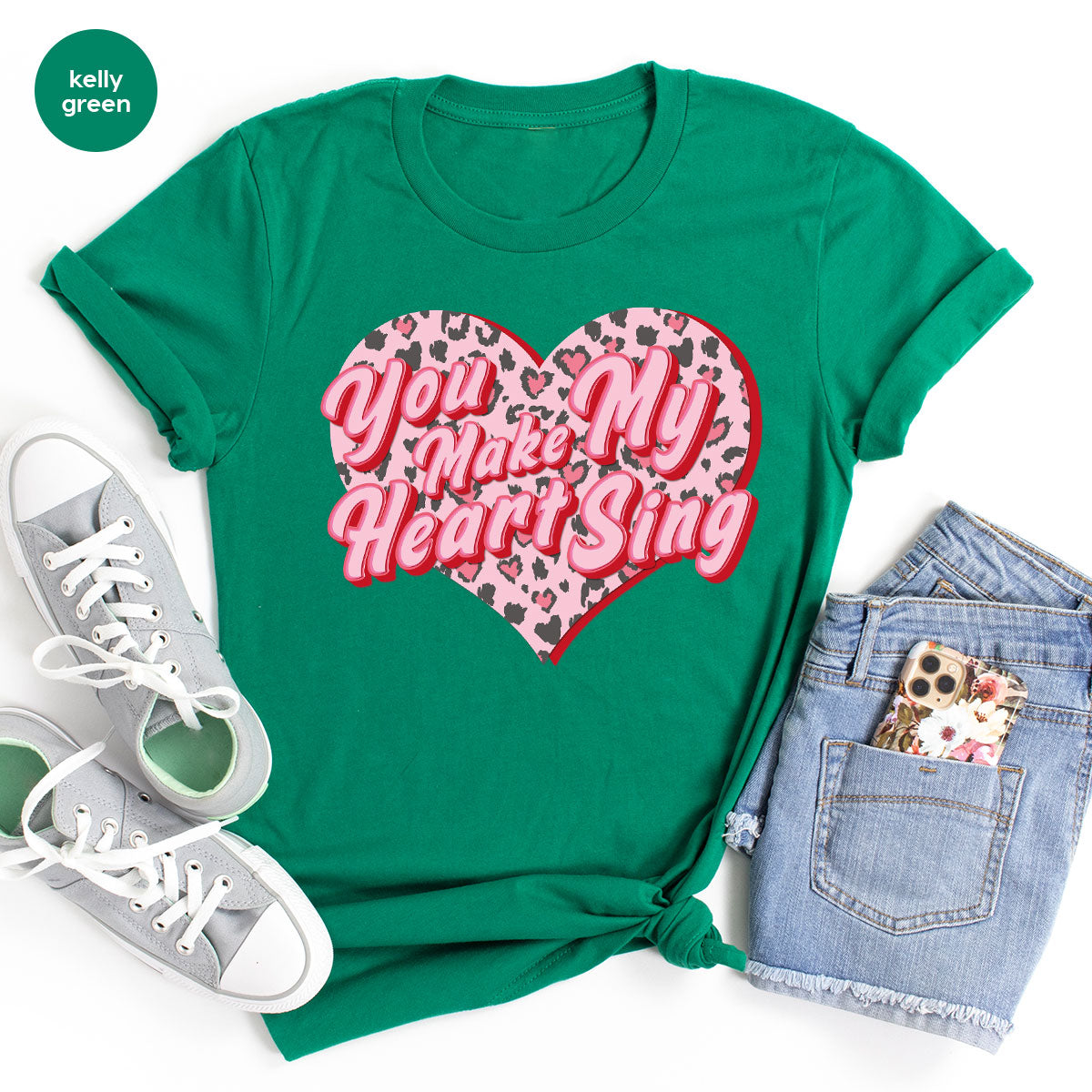 You Make My Heart Sing Shirt, Valentine's Day Romantic Gift