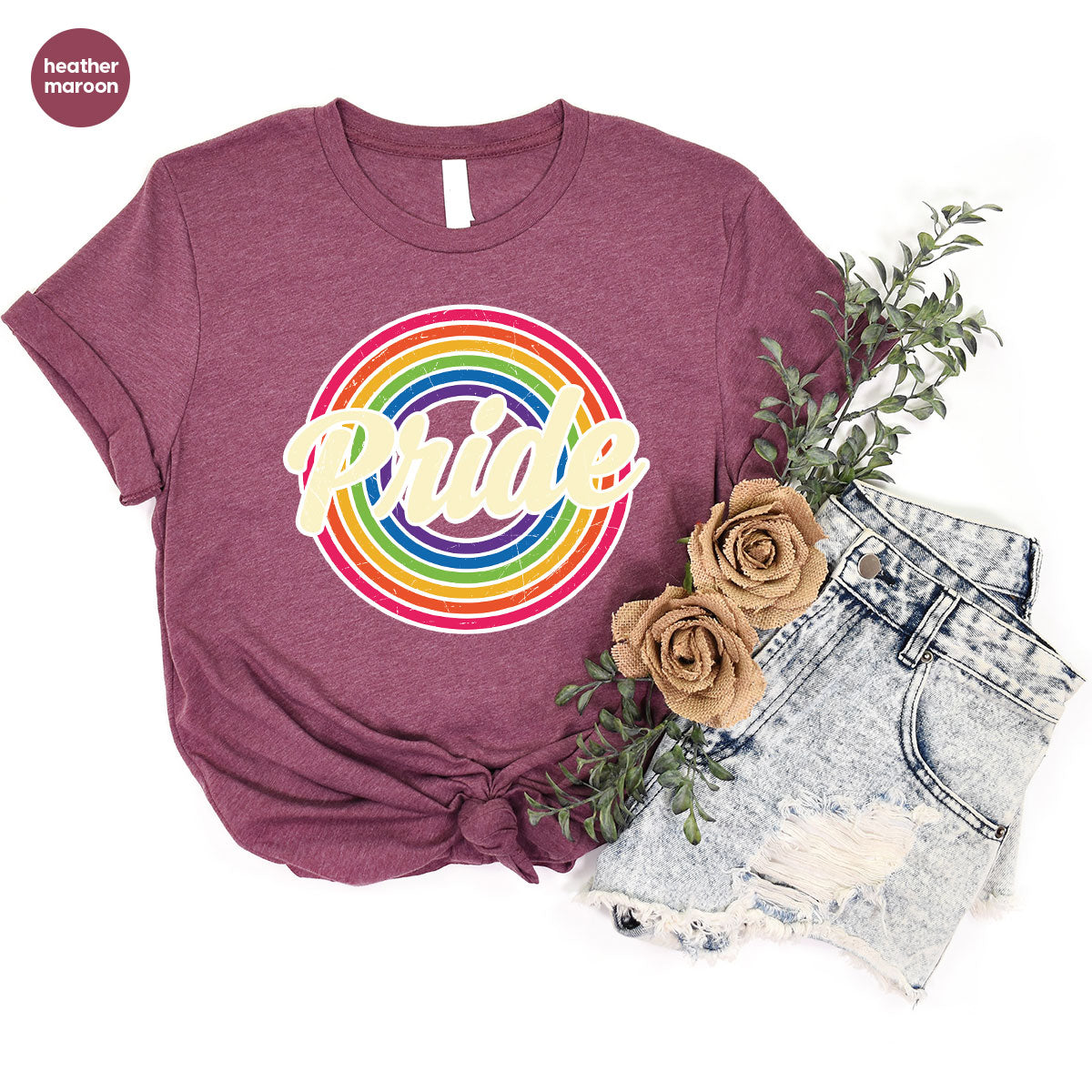 Pride Shirt, LGBT T-Shirt, Pride Tee, Rainbow Graphic Shirt