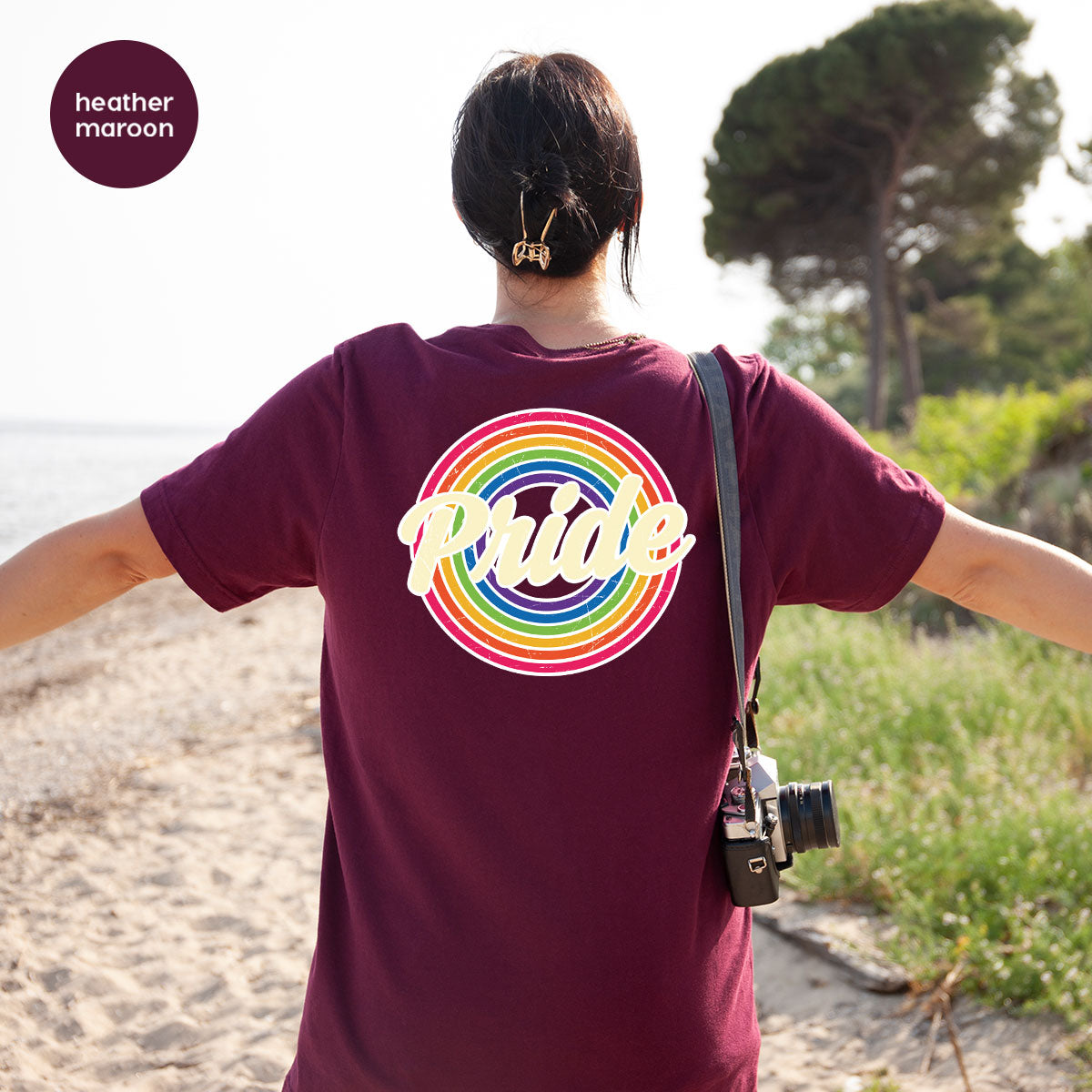 Pride Shirt, LGBT T-Shirt, Pride Tee, Rainbow Graphic Shirt