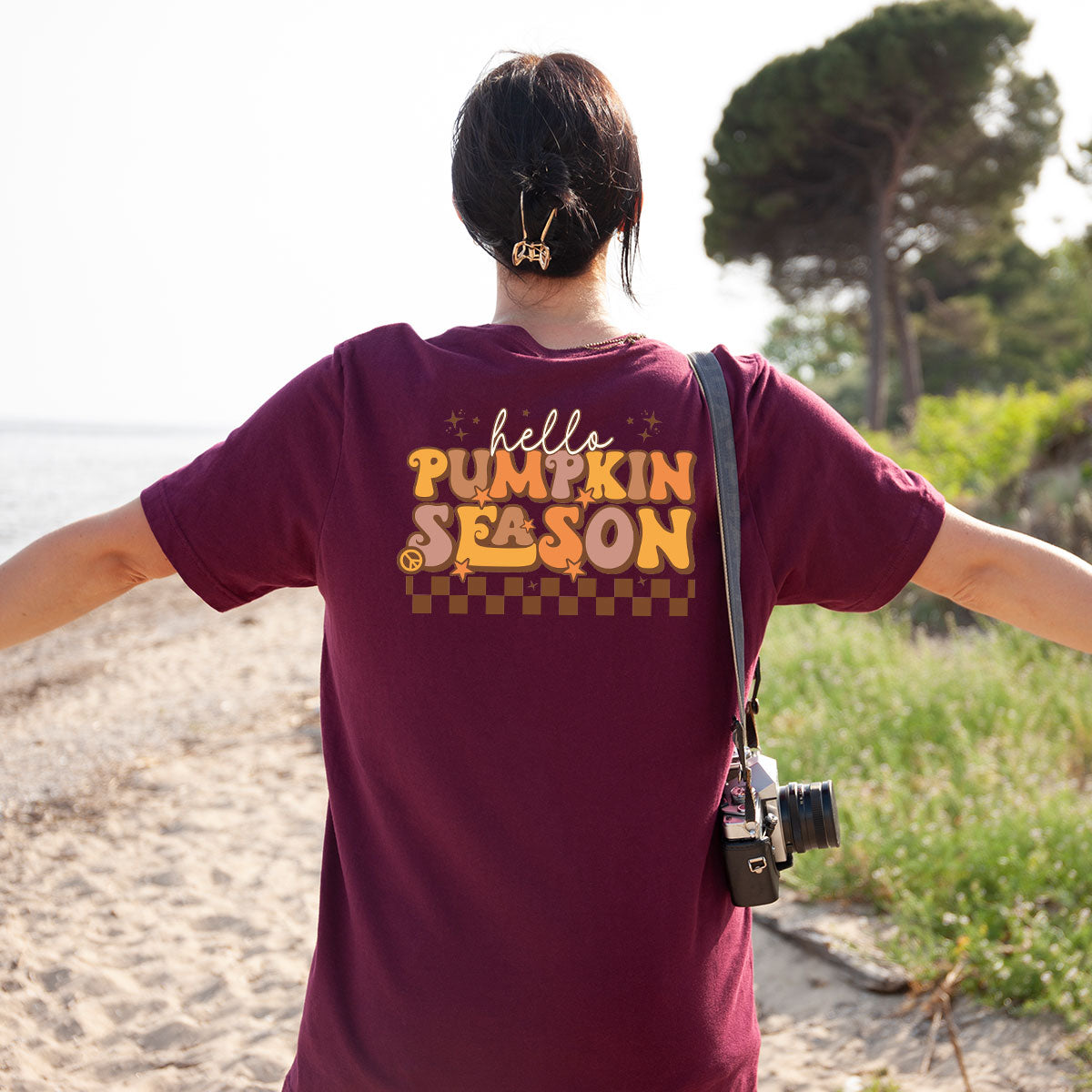 Pumpkin Season Shirt, Thanksgiving 2022 Shirt, Thanksgiving Pumpkin Design Tee