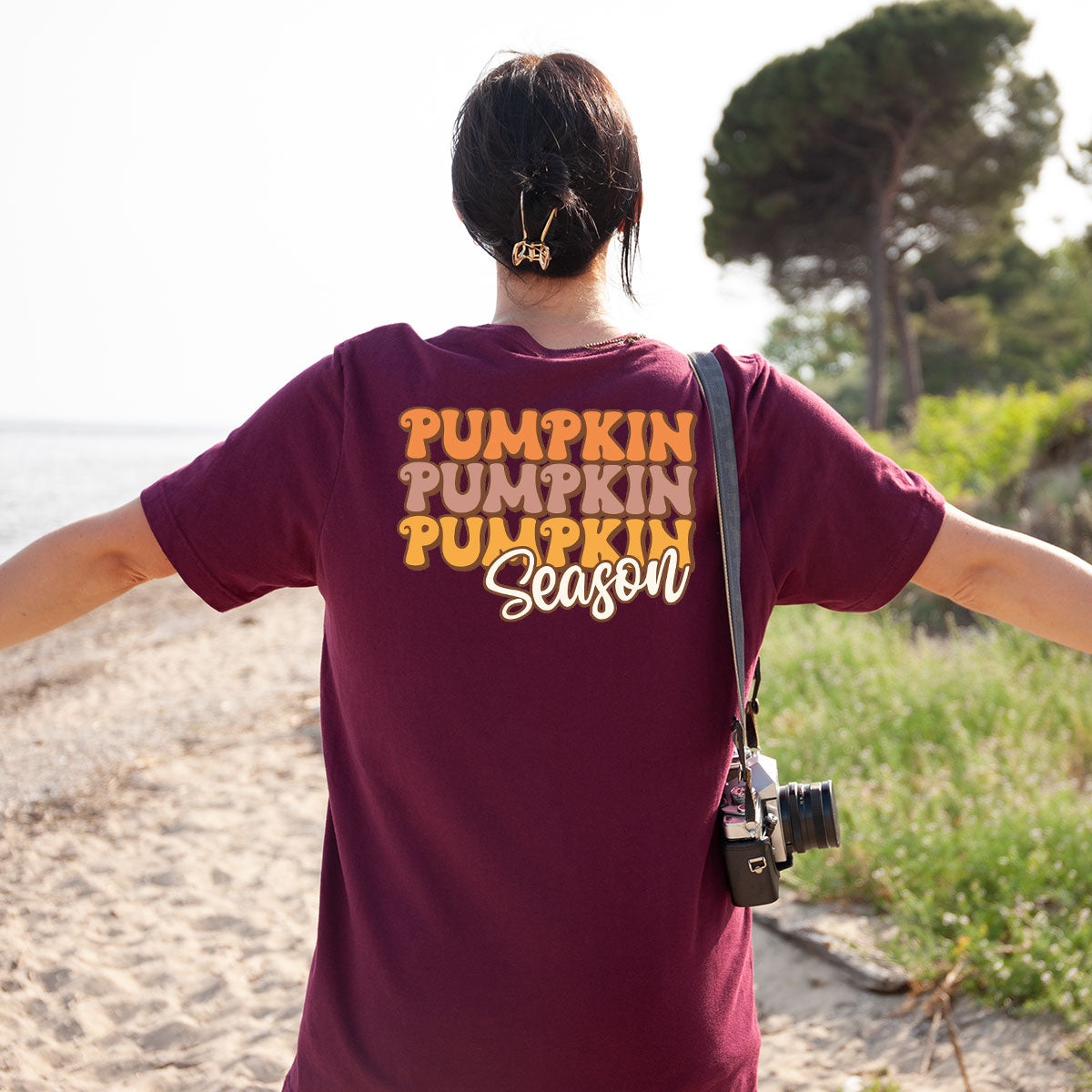 Fall Shirt, Fall Pumpkin Season Shirt, Thanksgiving 2022 T-Shirt, Cute Fall Graphic Tee