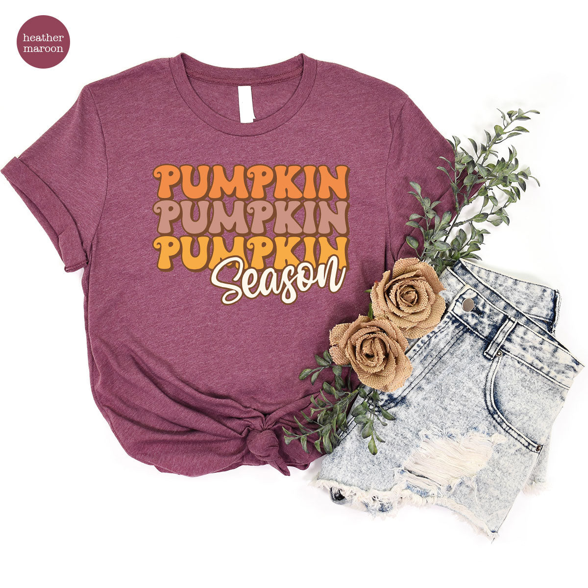 Fall Shirt, Fall Pumpkin Season Shirt, Thanksgiving 2022 T-Shirt, Cute Fall Graphic Tee